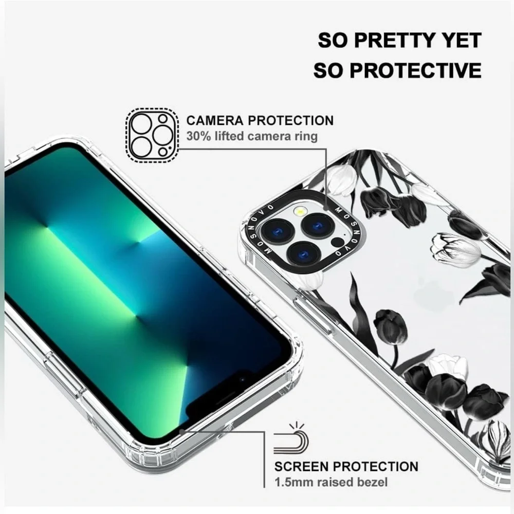 MOSNOVO Case for iPhone 13 Pro Max 6.6ft Military-Grade Drop Protection